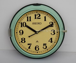 Orologio da parete Seiko marittimo vintage slave nautico retrò nave... - £135.30 GBP