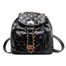 High Quality Backpack Shoulder Bag Women&#39;s Fashion Chain Small Backpack Handbag  - £40.13 GBP
