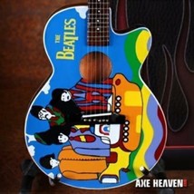 The Beatles - Yellow Submarine 1:4 Scale Acoustic Guitar Axe Heaven ~Brand New - £26.01 GBP