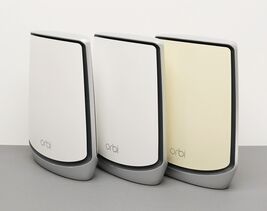NETGEAR Orbi RBK853 AX6000 Tri-Band Mesh Wi-Fi 6 System (3-pack) - White image 2