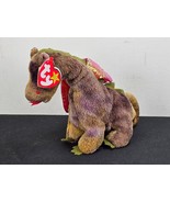 Scorch Dragon TY Beanie Baby original vintage 1998 both tags pre-histori... - $7.87