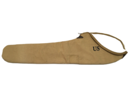 Army WWII US M1 Garand 1943 Canvas Carry Case with Carry Strap Fleece Li... - £32.22 GBP