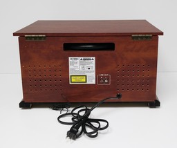 Victrola VTA-200B 6-in-1 Nostalgic Bluetooth Turntable - Mahogony (very good) image 4