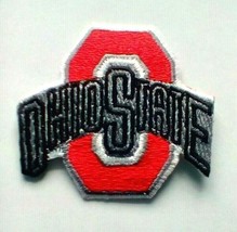 Ohio State Buckeyes Embroidered Iron On Patch Logo Free US Shipping - £5.87 GBP