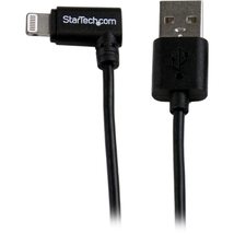StarTech.com 1m (3ft) Black Apple 8-pin Lightning Connector to USB Cable... - $28.37