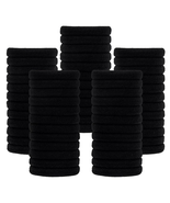 200PCS Black Hair Ties for Women and Girls, Cotton Seamless Thick Black ... - $177.60 MXN 200PCS Black Hair Ties for Women and Girls, Cotton Seamless Thick Black ... - $177.60 MXN