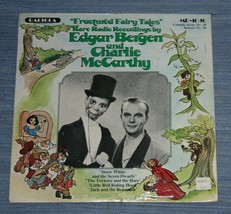 1979 Radiola Fractured Fairy Tales Edgar Bergen Charlie Mccarthy Lp Record Album - £28.77 GBP