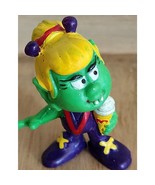 Bully Astrosniks Alien Girl 2 1/4&quot; PVC Figure Toy Mcdonald&#39;s Vintage 1984 - $12.29 CAD