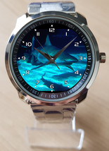 Shark Under Blue Sea Fix Unique Unisex Beautiful Wrist Watch Sporty - $35.00