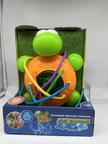 Tortoise Water Sprinkler Spinning Kid Toy Garden Hose Connection ￼ Turtl... - $6.93