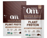 OM MUSHROOM SUPERFOOD PLANT PROTEIN 10 -34G PACKETS CREAMY CHOCOLATE 02/... - £17.49 GBP