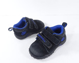 Merrell Sprint Jr. Toddler Kids Size 4 Baby Shoes Black Slip On Sneakers - $17.99