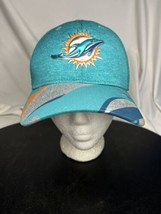 New Era 39thirty NFL Miami Dolphins Hat Large/XL Teal - £11.87 GBP