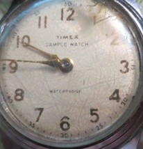 Timex Sample Salesman Demonstrator Model 1950s US Time Men&#39;s Wrist Watch Runs - £74.52 GBP