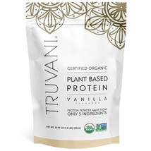 Vegan Pea Protein Powder | Vanilla | 20G Organic Plant Based Protein Per Serving - £49.38 GBP