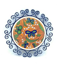 Butterfly Trivet Vintage Seymour Mann Mod Retro Art Pottery Hippie - £22.84 GBP