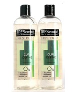 (2 Ct) TRESemme Professionals Pro Pure Curl Define Shampoo 0% Sulfates 1... - $468.29 MXN