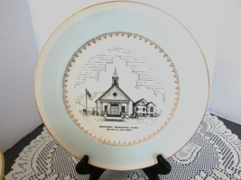 MONTGOMERY PRESBYTERIAN CHURCH RELIGIOUS COLLECTOR PLATE BELLEVILLE NJ - $185.16 MXN