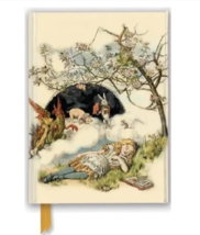 Alice in Wonderland Blank Writing Journal, 6x9&quot; Lined Paper Notebook, 17... - $9.98