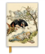 Alice in Wonderland Blank Writing Journal, 6x9" Lined Paper Notebook, 176 Pages - $9.98