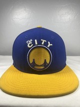 Snap Back Hat Golden State Warriors The City Hardwood Classic New Era 9F... - $22.99