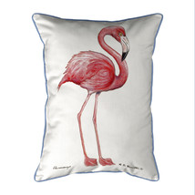 Betsy Drake Flamingo Extra Large Zippered Pillow 20x24 - £63.30 GBP