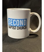Second Baptist Church Mug Coffee Cup Religious Gift Ministry Ceramic - $13.33 CAD