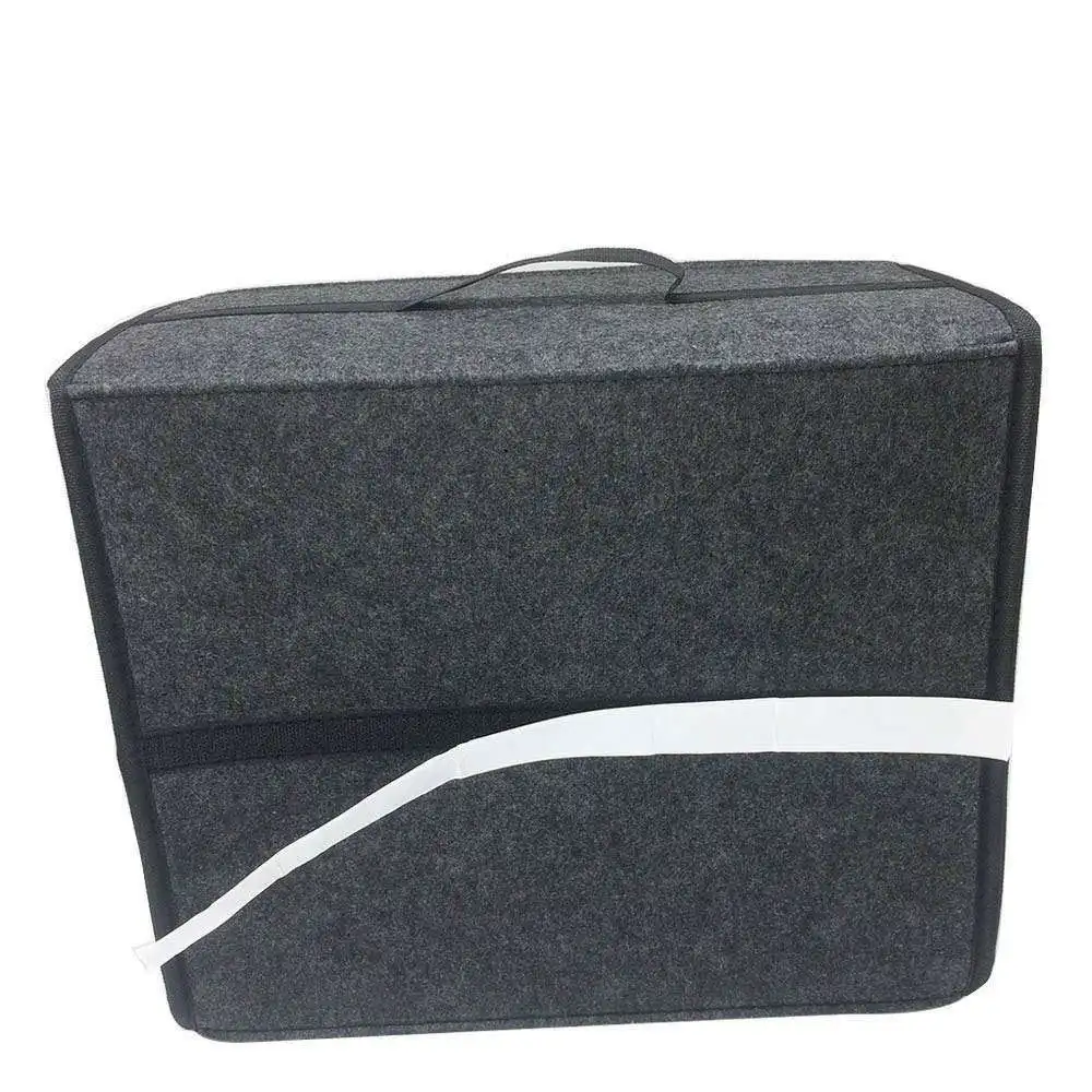 1PCS Foldable Car Backseat Organizer Felt Cloth Storage Box Case Auto Interior - £20.44 GBP