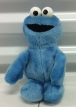 Vintage 1995 Hasbro Sesame Street Cookie Monster 11&quot; Blue Plush Toy Pbs - £11.56 GBP