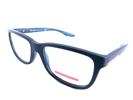 New PRADA Sport VPS 02G  UB0-1O1 54mm Matte Black/Brown Men&#39;s Eyeglasses Frame - $169.99