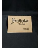 RARE Early 1900s MOOSILAUKEE INN Breezy Point Warren NH Booklet White Mo... - €43,08 EUR