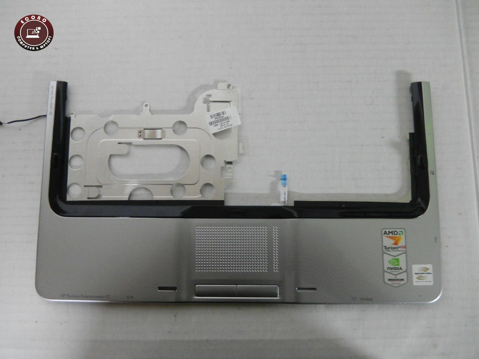 HP Pavilion TX1000 TX1038NR Palmrest &amp; Touchpad P/N 441134-001 - $1.58