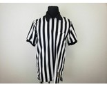 Mcdavid Mens Referee Shirt Size Lg Black/White QC19 - $9.40