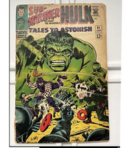 Tales To Astonish #81, 1966, Hulk, SUB-MARINER - £22.74 GBP