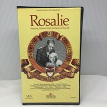 VHS Rosalie Diamond Jubilee Collection Nelson Eddy Elanor Powell Clam Shell - £15.63 GBP