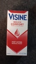 2 Boxes Visine Red Eye Comfort Redness Relief Eye Drops (N14) - £11.82 GBP