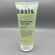 Basis Cleaner Clean Face Wash (6oz) - Deep Cleans and Refreshes - £34.77 GBP