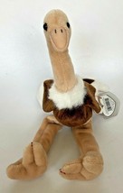 1997 Ty Beanie Baby &quot;Stretch&quot; Retired Ostrich BB6 - £7.96 GBP