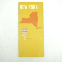 Vintage 1970 American Oil New York Road Map Long Island Buffalo Niagara ... - $19.99