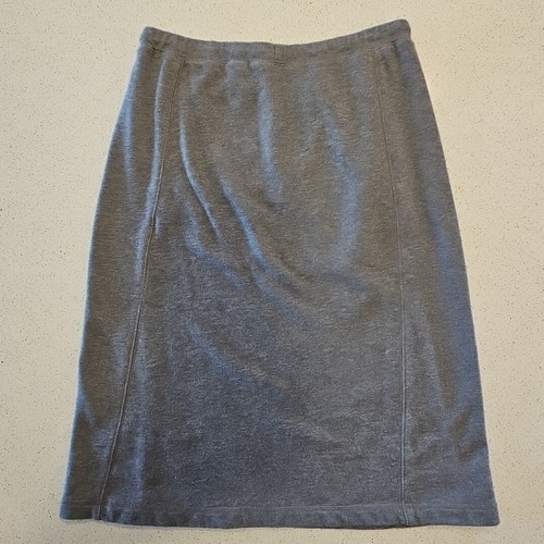 Eddie Bauer French Terry Skirt Womens XS Gray Camp Fleece Sweatshirt Sporty Y2K Item image 5