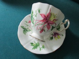 Adderley England Cup And Sauce Bittersweet Flowers - £34.70 GBP