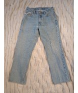 Vintage Polo Ralph Lauren Jeans 31x30 Light Wash Classic Straight - $375.20 MXN
