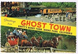 California Postcard Buena Park Knotts Berry Farm Ghost Town - $2.96