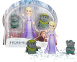 Disney Frozen II Elsa &amp; Trolls 4in Doll New in Package - £10.18 GBP