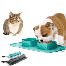 Pet Bowl Silicone Folding Pet Bowl - £13.31 GBP+