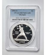 1992 S Olympic -Baseball Commemorative-PCGS-PR70 DCAM- Blue Label - £315.19 GBP