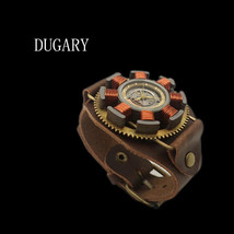 Dugary Men&#39;s Watch Quartz coil original Steampunk Waterproof Watch - £137.01 GBP