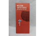 Vintage 1970 Standard Oil Western United States With Interstate Strip Maps - $22.27