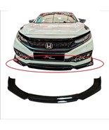 4pcs Front Bumper Lip Spoiler Protector Glossy Black for Honda civic 201... - £46.26 GBP