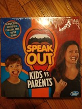 Hasbro Speak Out Kids VS Parents Game Brand New Age 8+ for 4-10 Players - £14.68 GBP